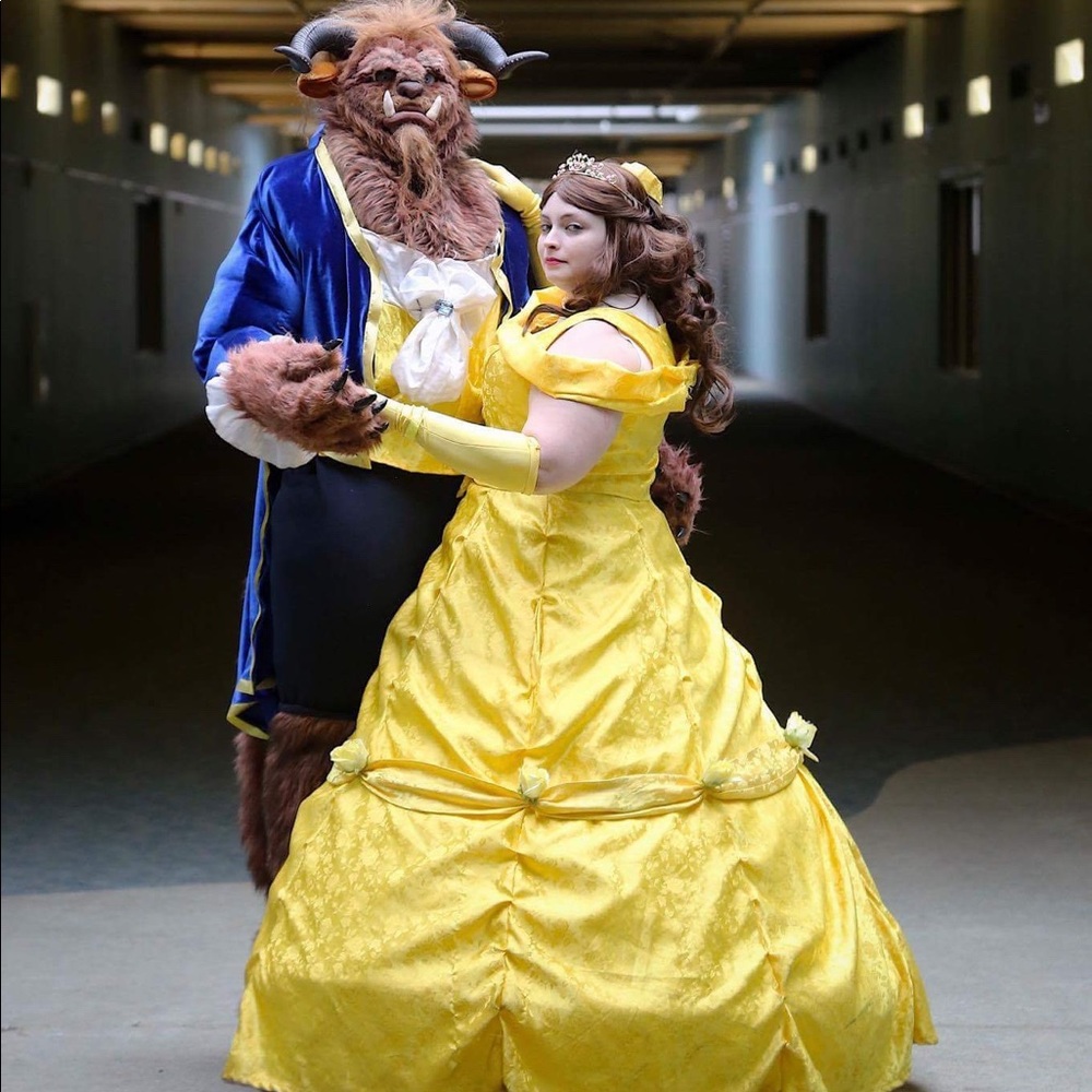 Belle inspired gown